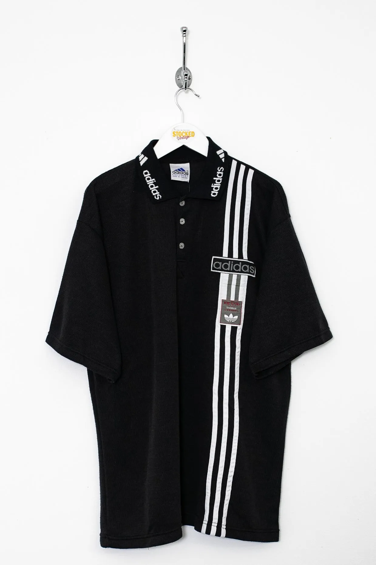 00s Adidas Polo Shirt (L)