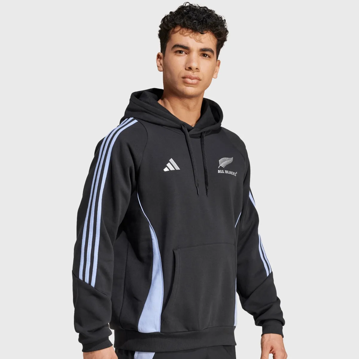 Adidas All Blacks Hoody Black/Blue Spark