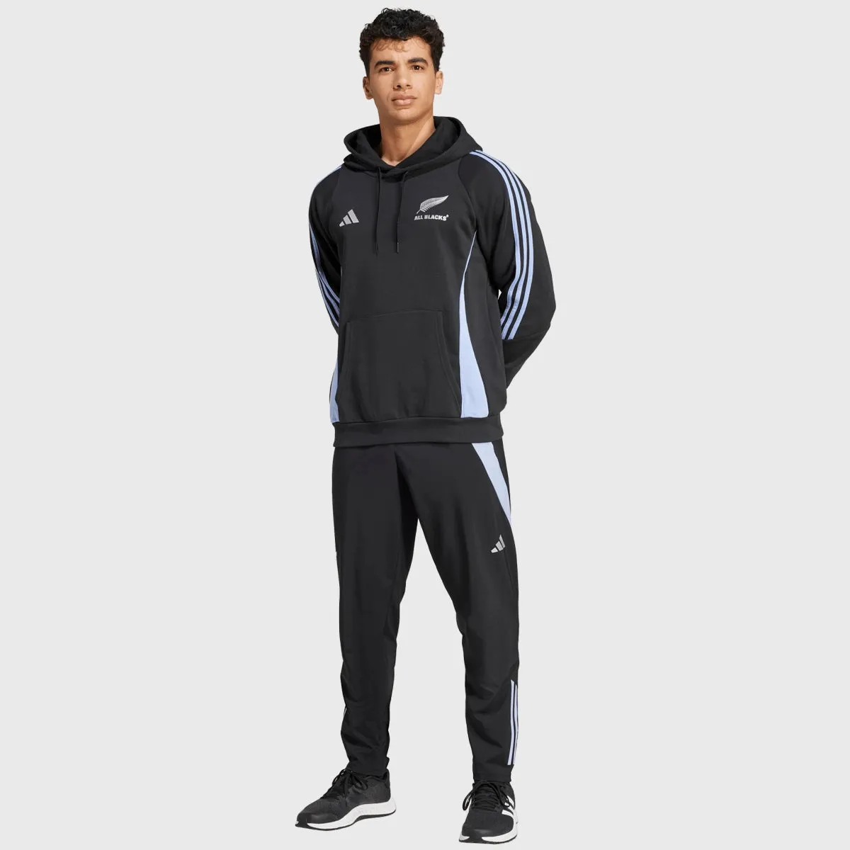 Adidas All Blacks Hoody Black/Blue Spark