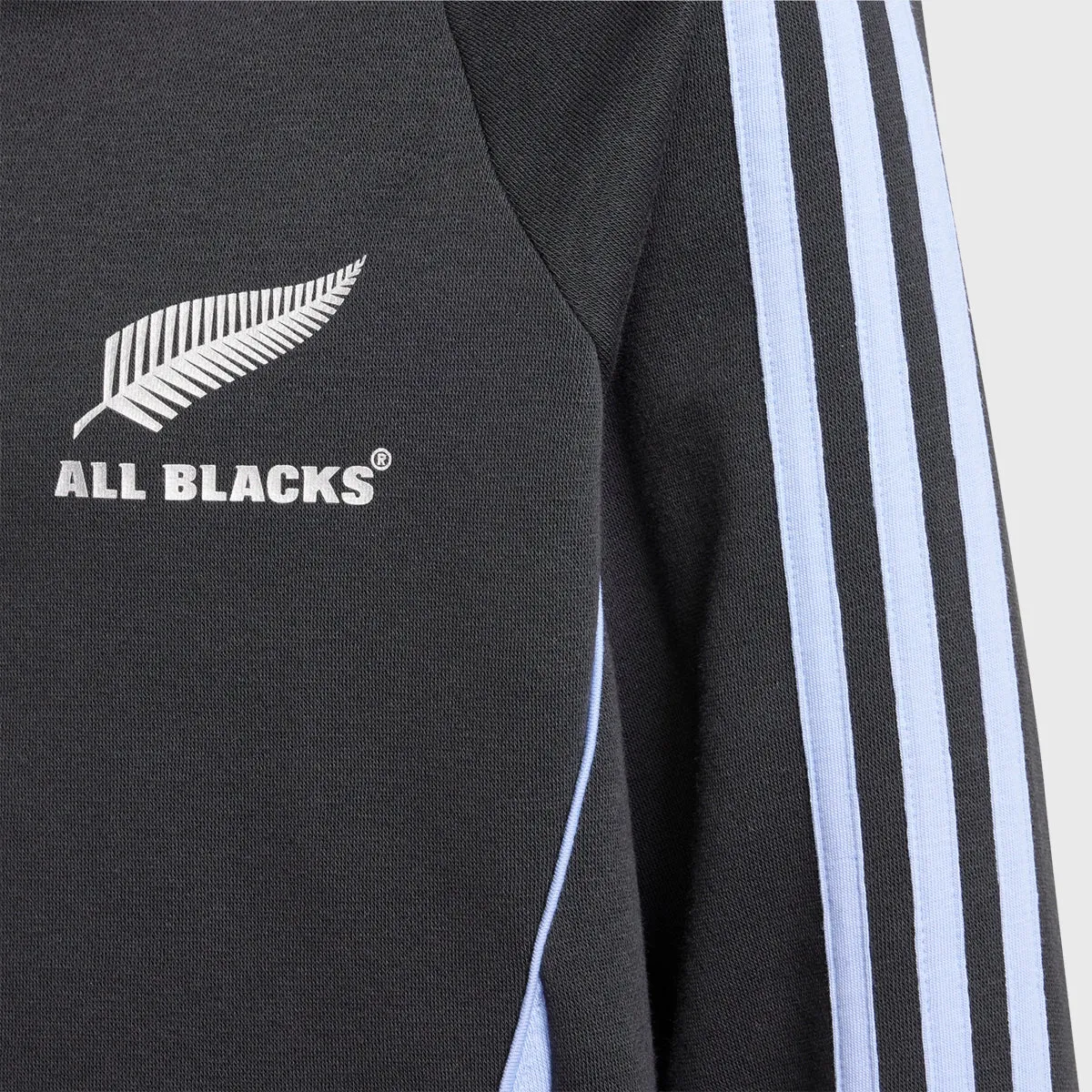 Adidas All Blacks Kid's Hoody Black/Blue Spark