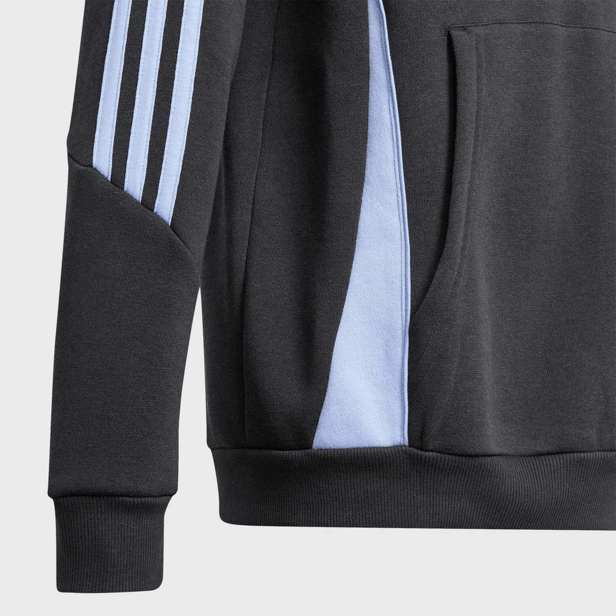 Adidas All Blacks Kid's Hoody Black/Blue Spark