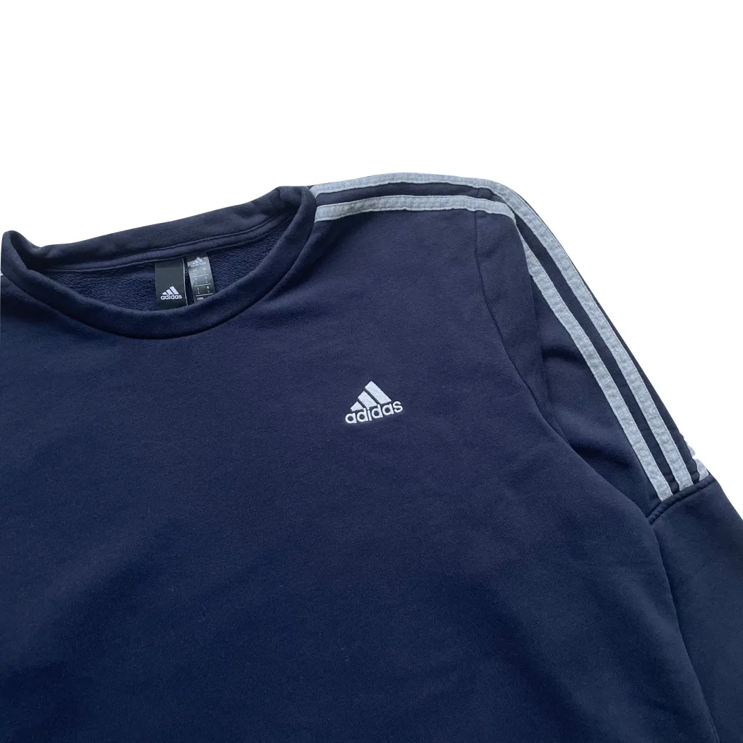 Adidas Navy Blue Sweatshirt