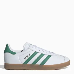 Adidas Originals    Adidas Originals Gazelle White/Green Sneakers