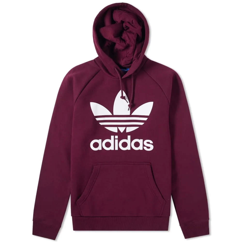 Adidas Trefoil HoodyMaroon