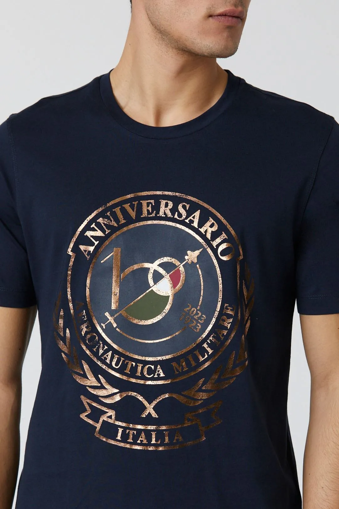 AERONAUTICA MILITARE -T-SHIRT STAMPA CENTENARIO AM 231TS2118J594