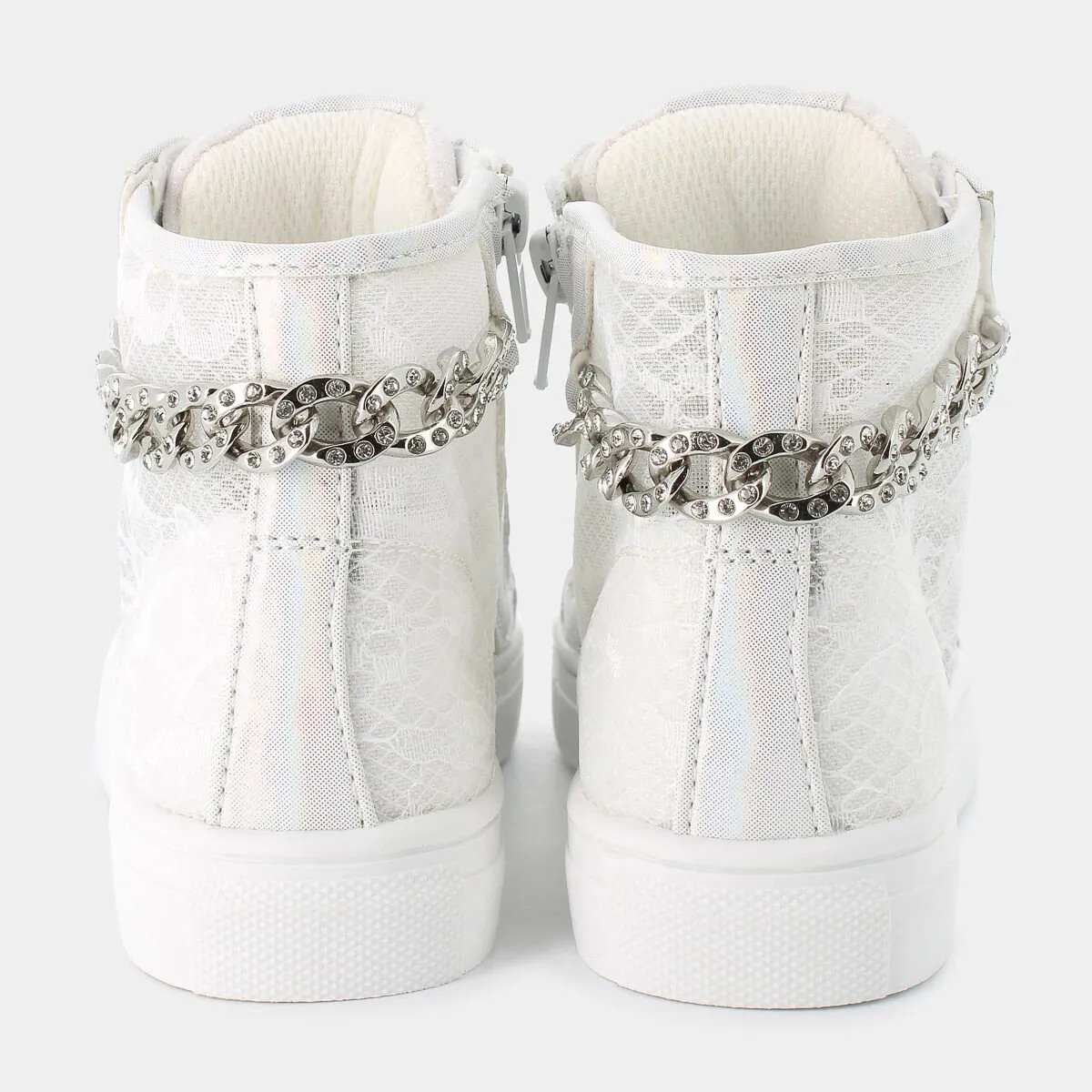 AG16013BUTTERBIANCO PIZZO- SNEAKERS