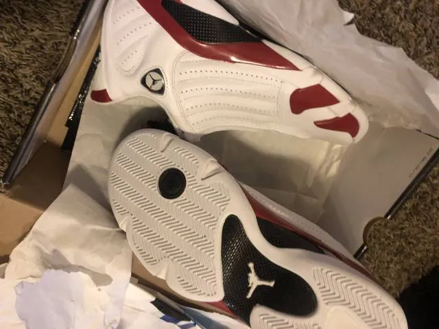 Air Jordan 14 (Candy Cane)