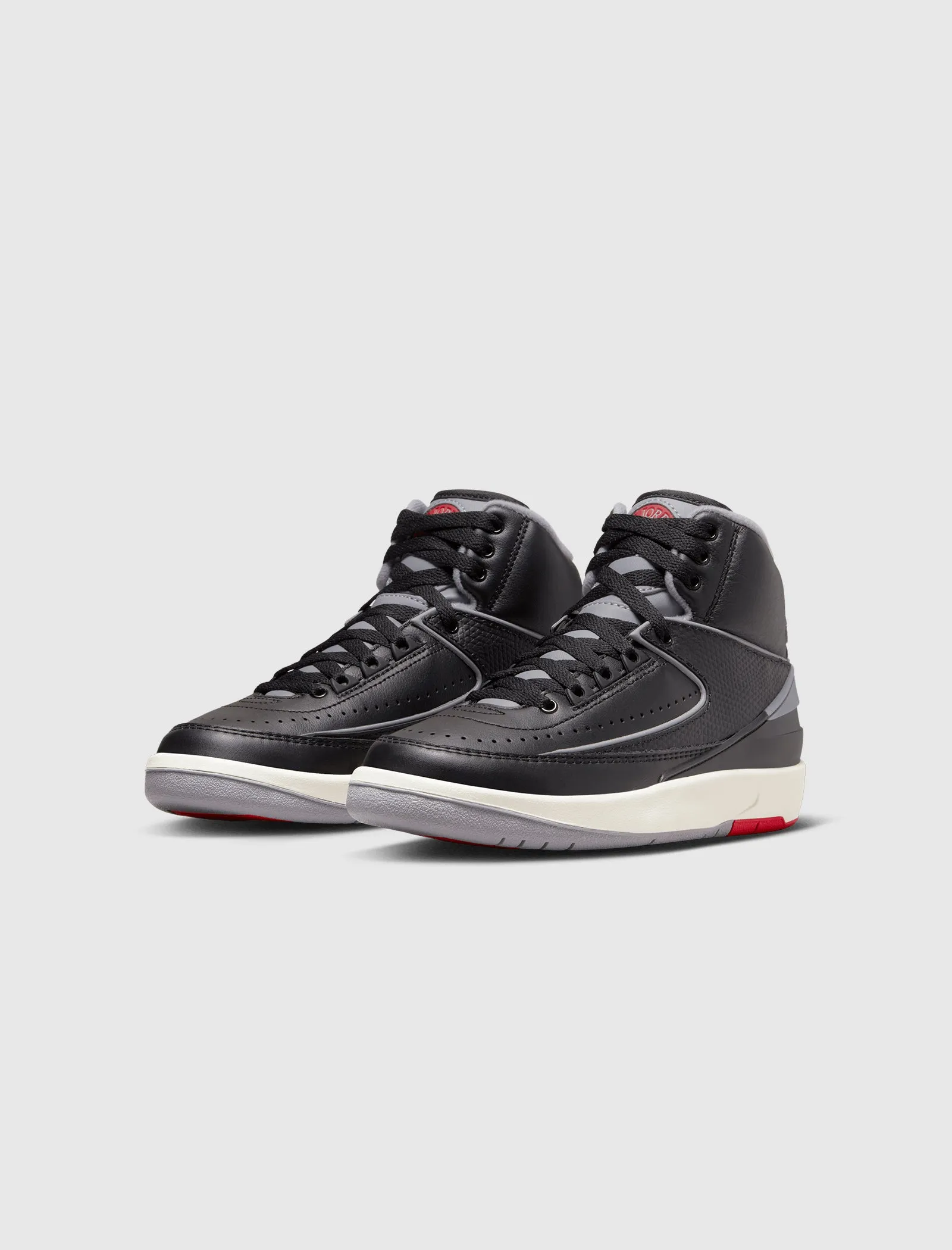 AIR JORDAN 2 RETRO BLACK CEMENT GS