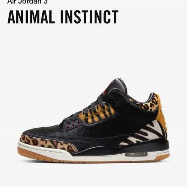 Air Jordan 3 Animal Instinct