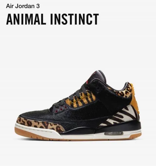 Air Jordan 3 Animal Instinct