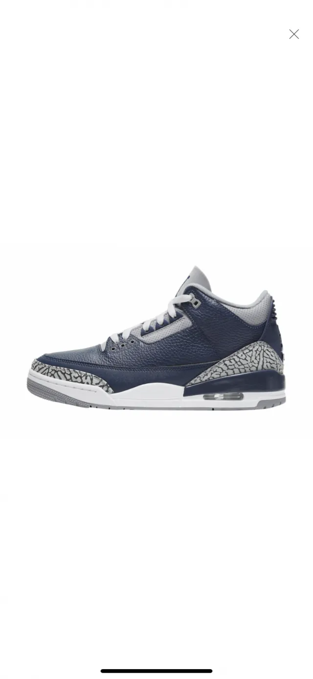 Air Jordan 3 Midnight Navy