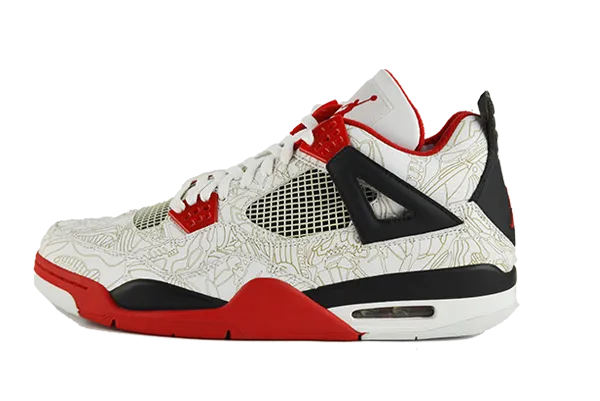 Air Jordan 4 White Laser