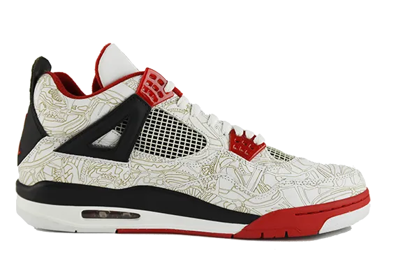 Air Jordan 4 White Laser