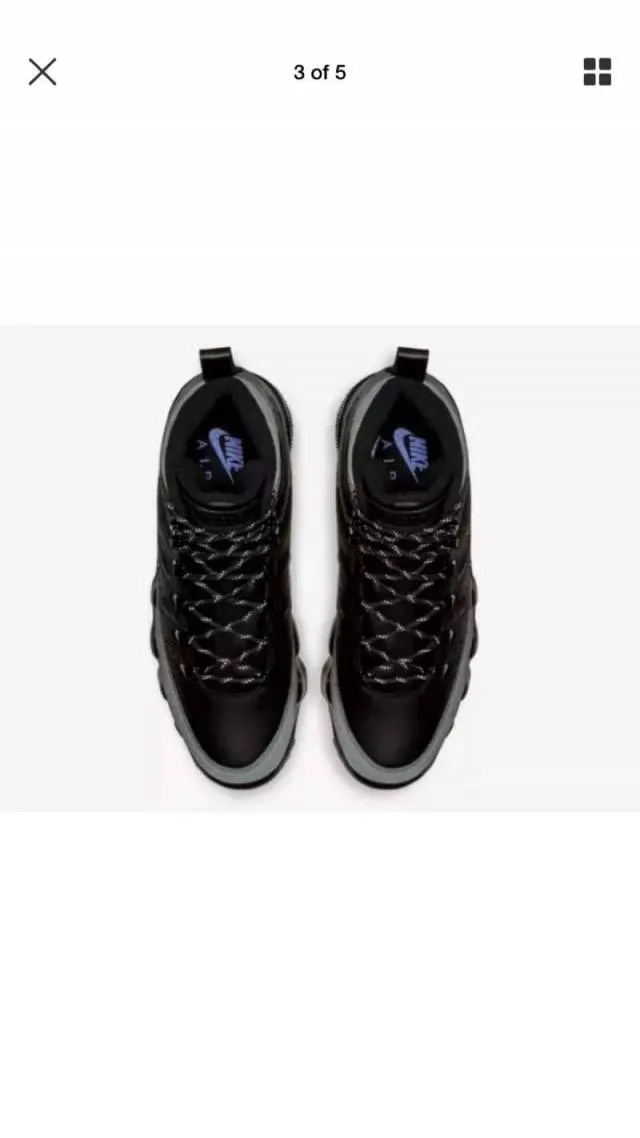 Air Jordan 9 Boot Black Concord