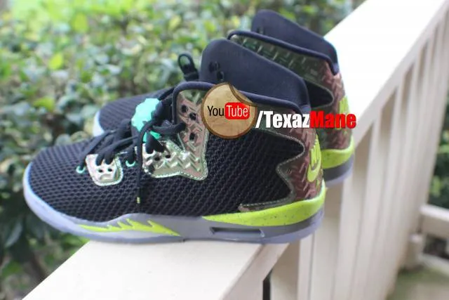 Air jordan spike 40 x green