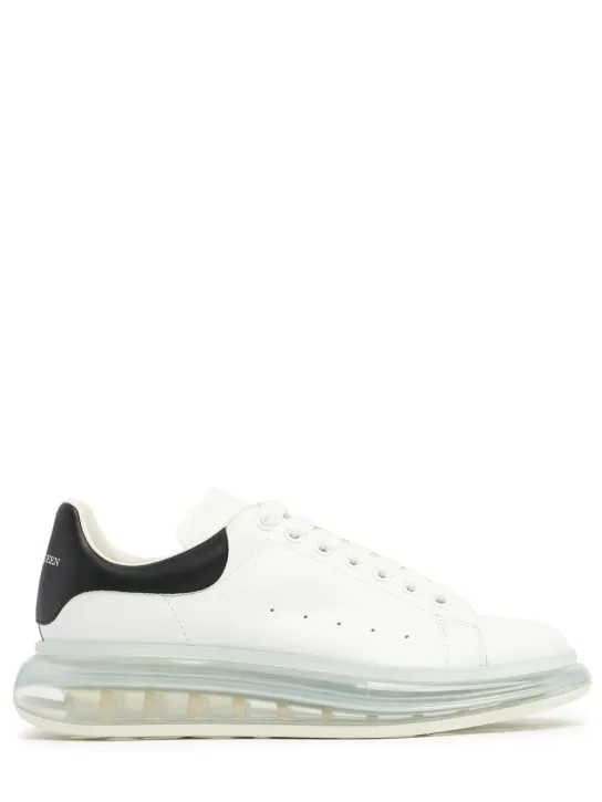 Alexander McQueen   45mm Oversized leather sneakers 