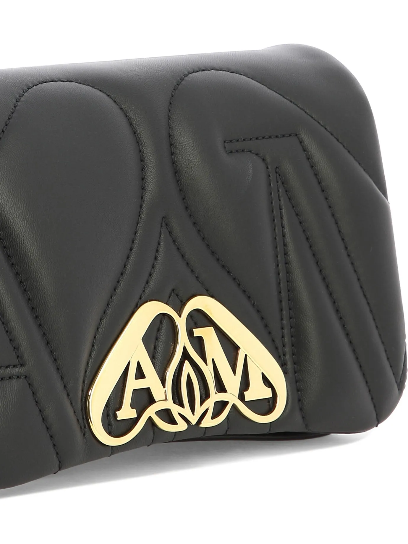 Alexander McQueen    Alexander Mc Queen Mini Seal Crossbody Bag