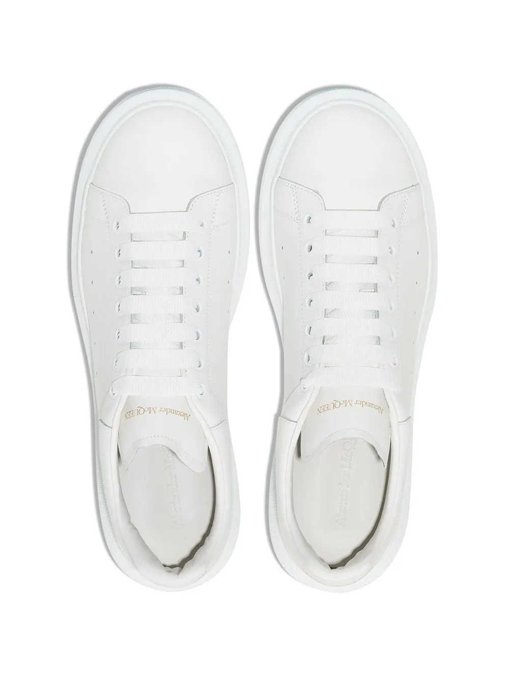 Alexander McQueen    Alexander Mc Queen Oversized Leather Sneakers