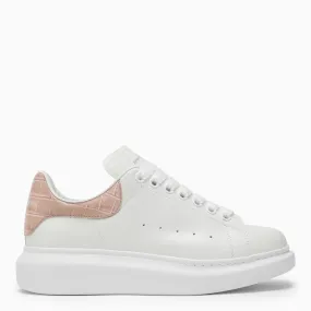 Alexander McQueen    Alexander Mc Queen White And Clay Oversized Sneakers