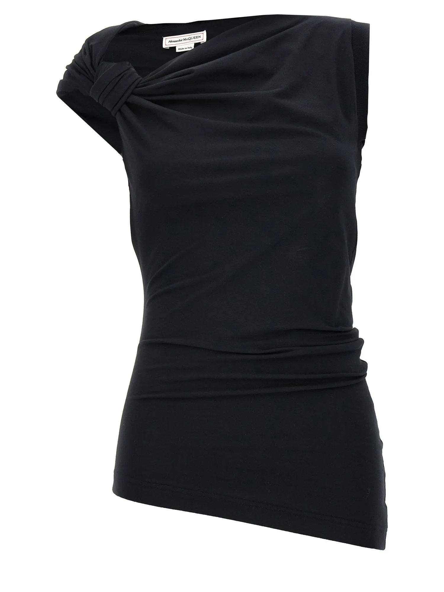 Alexander McQueen    Alexander Mcqueen Asymmetrical Top