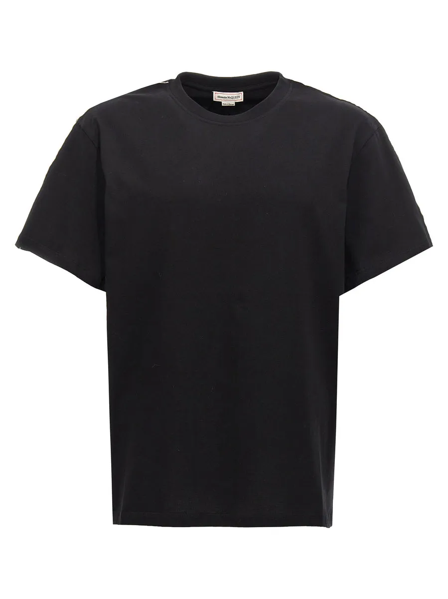 Alexander McQueen    Alexander Mcqueen Contrast Band T Shirt