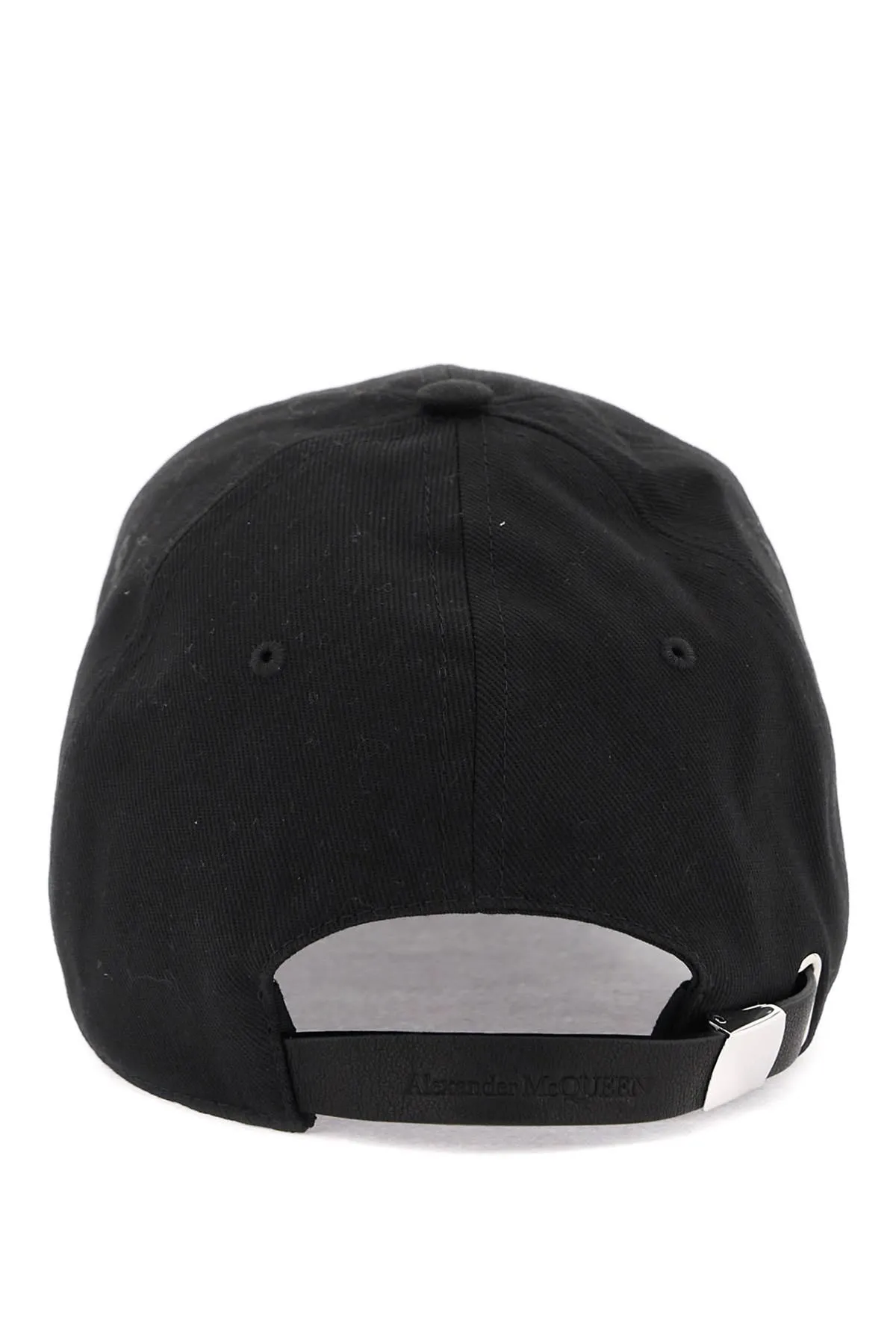 Alexander McQueen    Alexander Mcqueen Embroidered Logo Baseball Cap