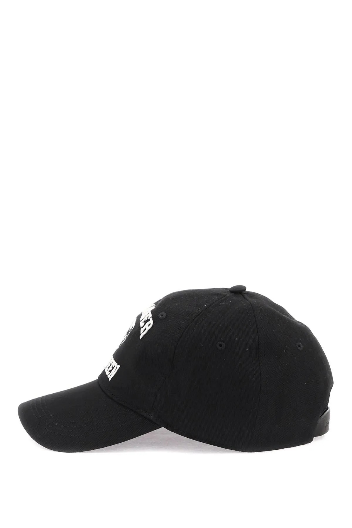 Alexander McQueen    Alexander Mcqueen Embroidered Logo Baseball Cap