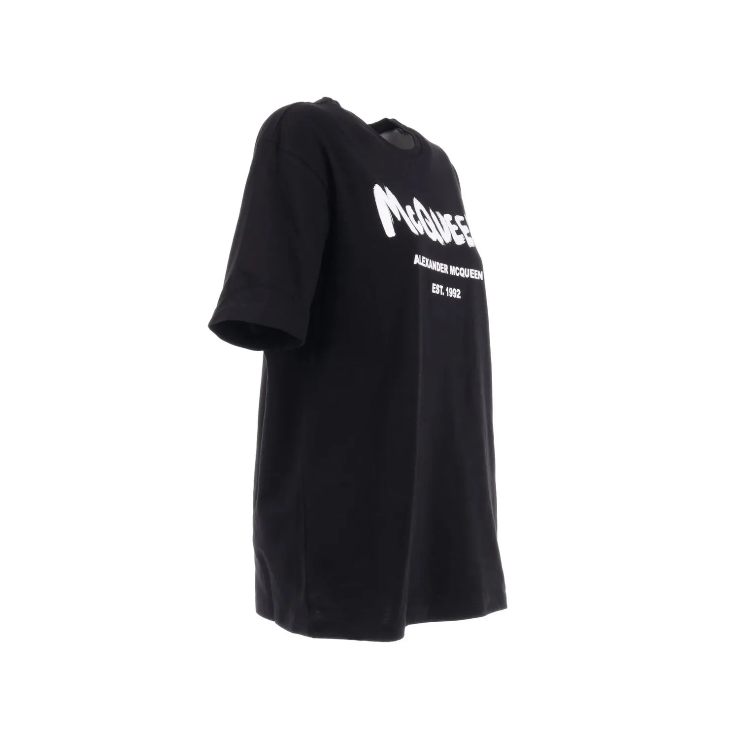 Alexander McQueen    Alexander Mcqueen Oversize Cotton T Shirt