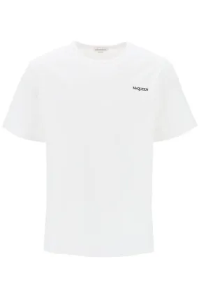 Alexander McQueen    Alexander Mcqueen Reflected Logo T Shirt