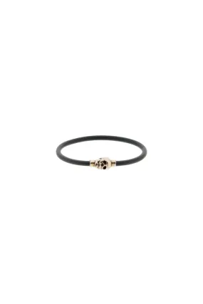 Alexander McQueen    Alexander Mcqueen Skull Rubber Bracelet