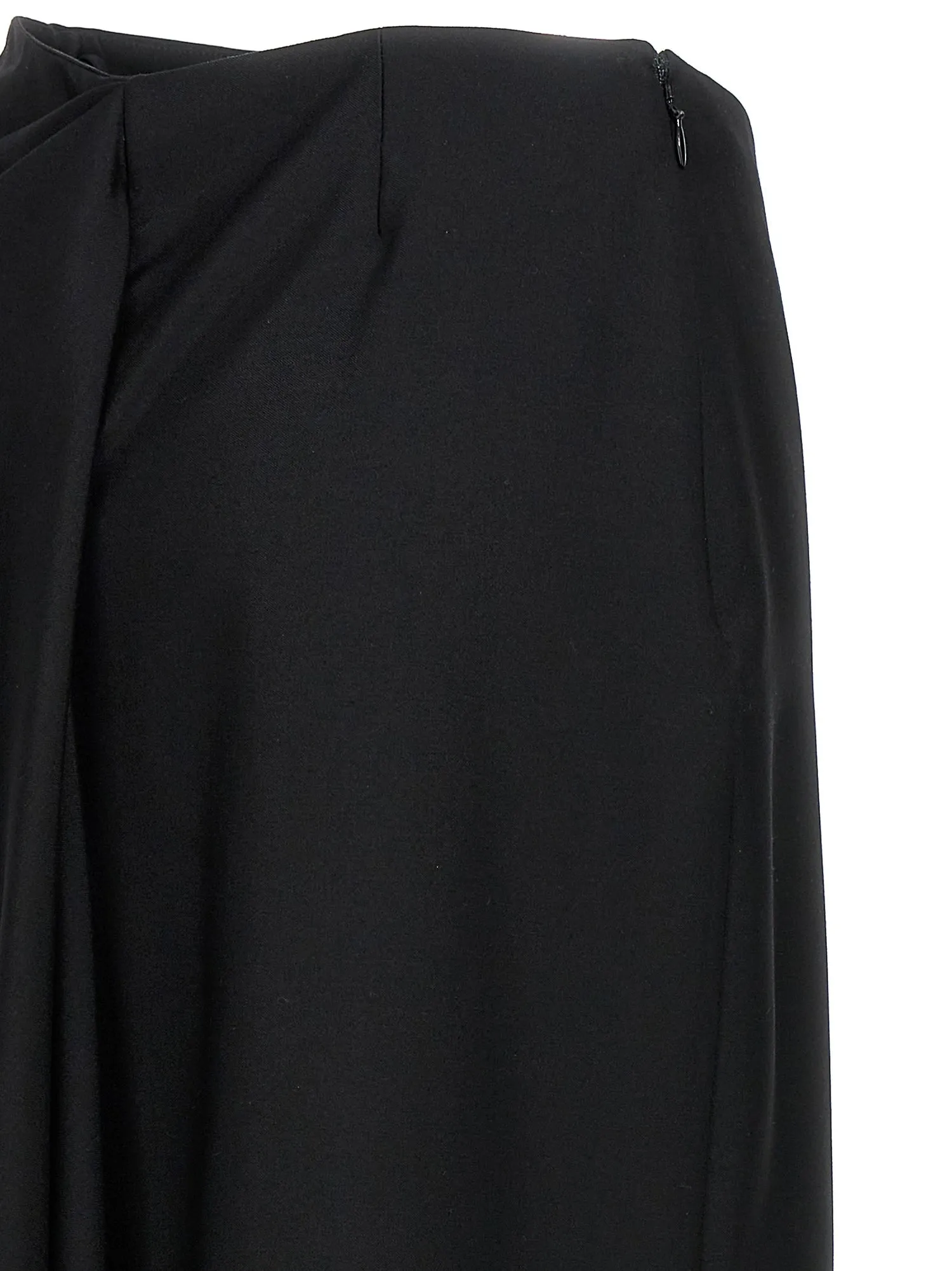 Alexander McQueen    Alexander Mcqueen 'Slashed Drape' Skirt