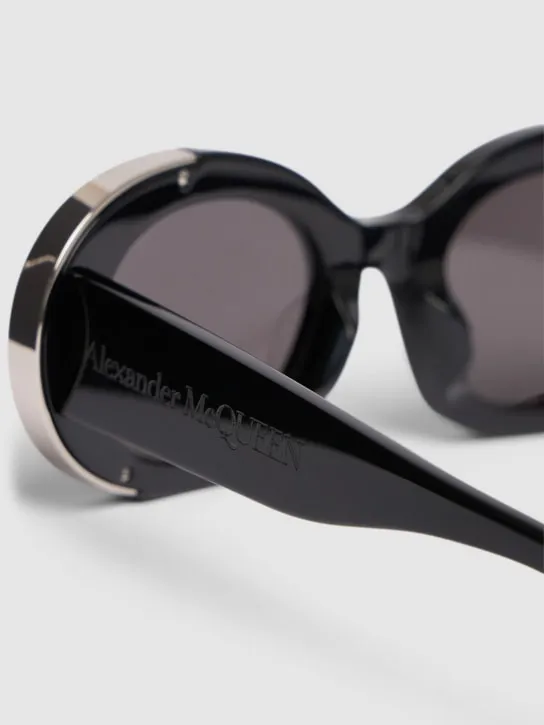 Alexander McQueen   AM0445S acetate sunglasses 