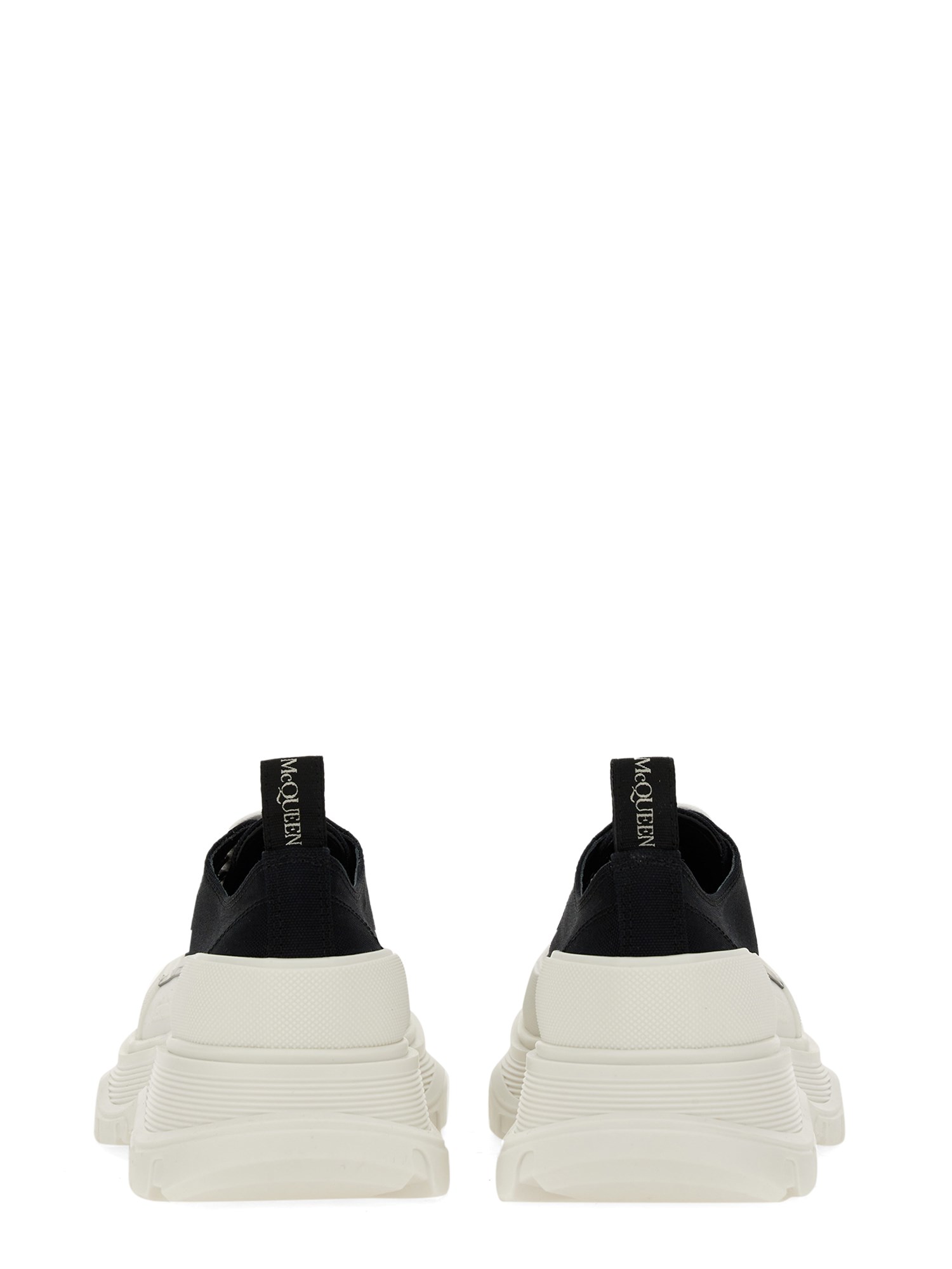 ALEXANDER McQUEEN    CANVAS TREAD SLICK SNEAKER