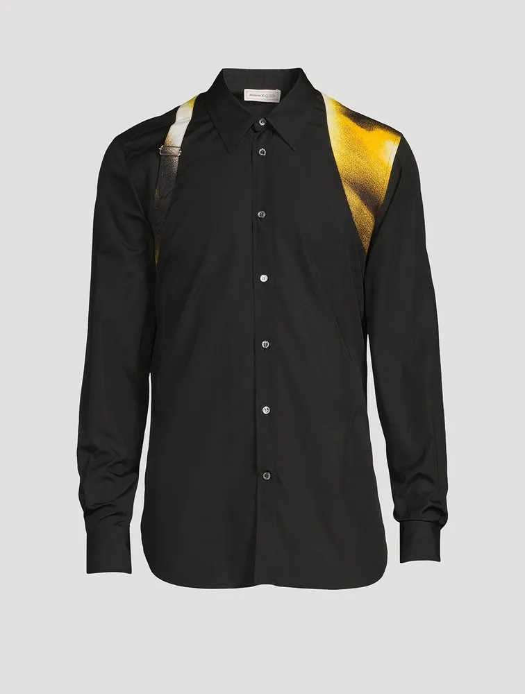 ALEXANDER MCQUEEN Cotton Poplin Harness Shirt