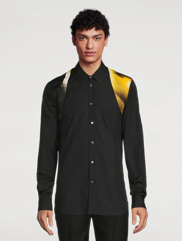 ALEXANDER MCQUEEN Cotton Poplin Harness Shirt