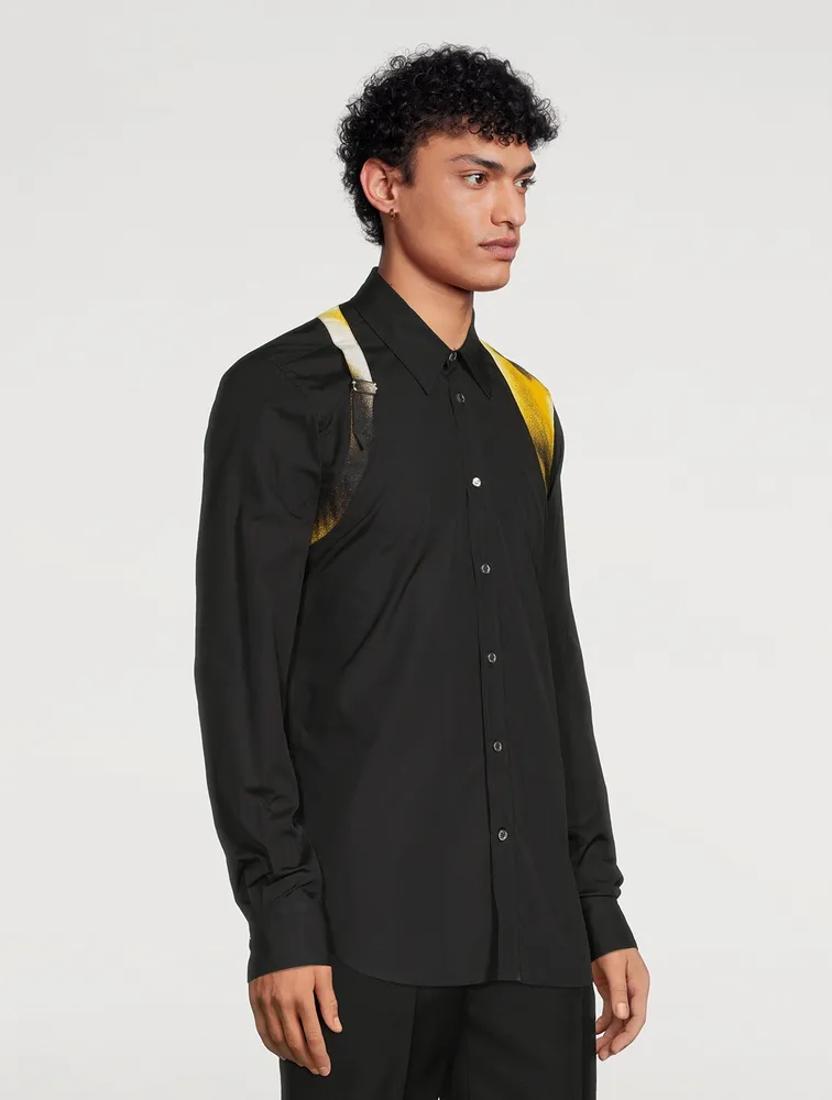 ALEXANDER MCQUEEN Cotton Poplin Harness Shirt