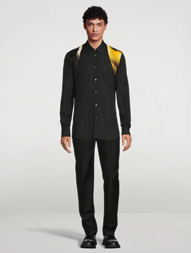 ALEXANDER MCQUEEN Cotton Poplin Harness Shirt