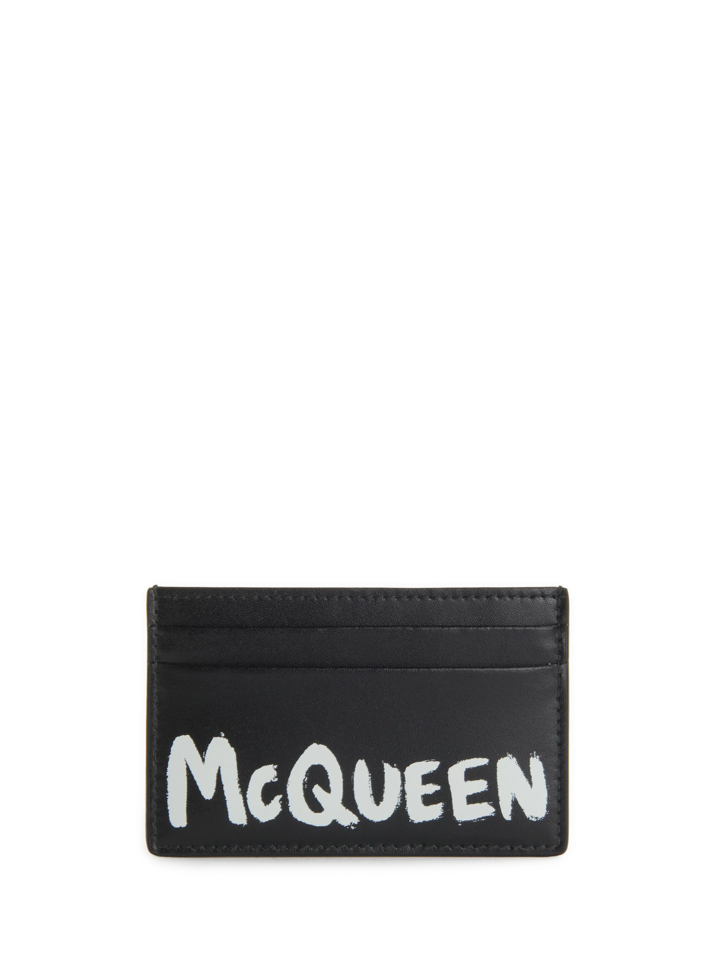 Alexander mcqueen  Leather card holder - Black