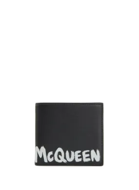 Alexander mcqueen  Leather wallet  - Black