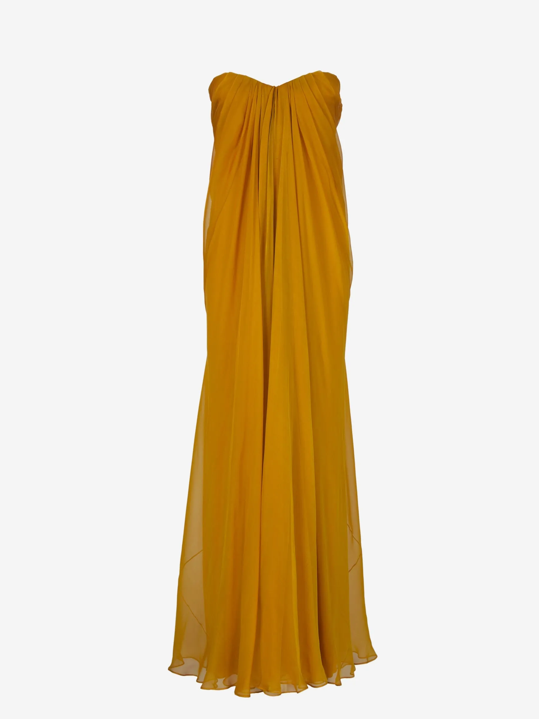 Alexander McQueen Maxi Silk Dress 