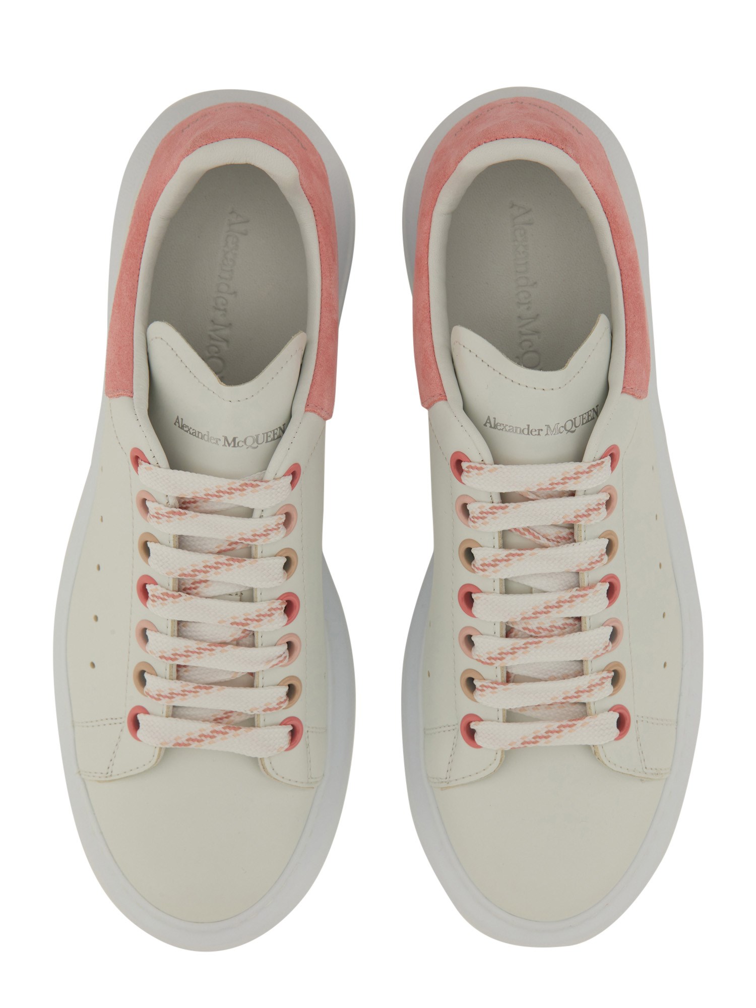 ALEXANDER McQUEEN    OVERSIZED LEATHER SNEAKER