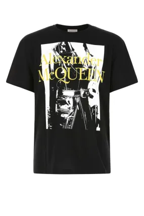 Alexander McQueen Printed Crewneck T-Shirt