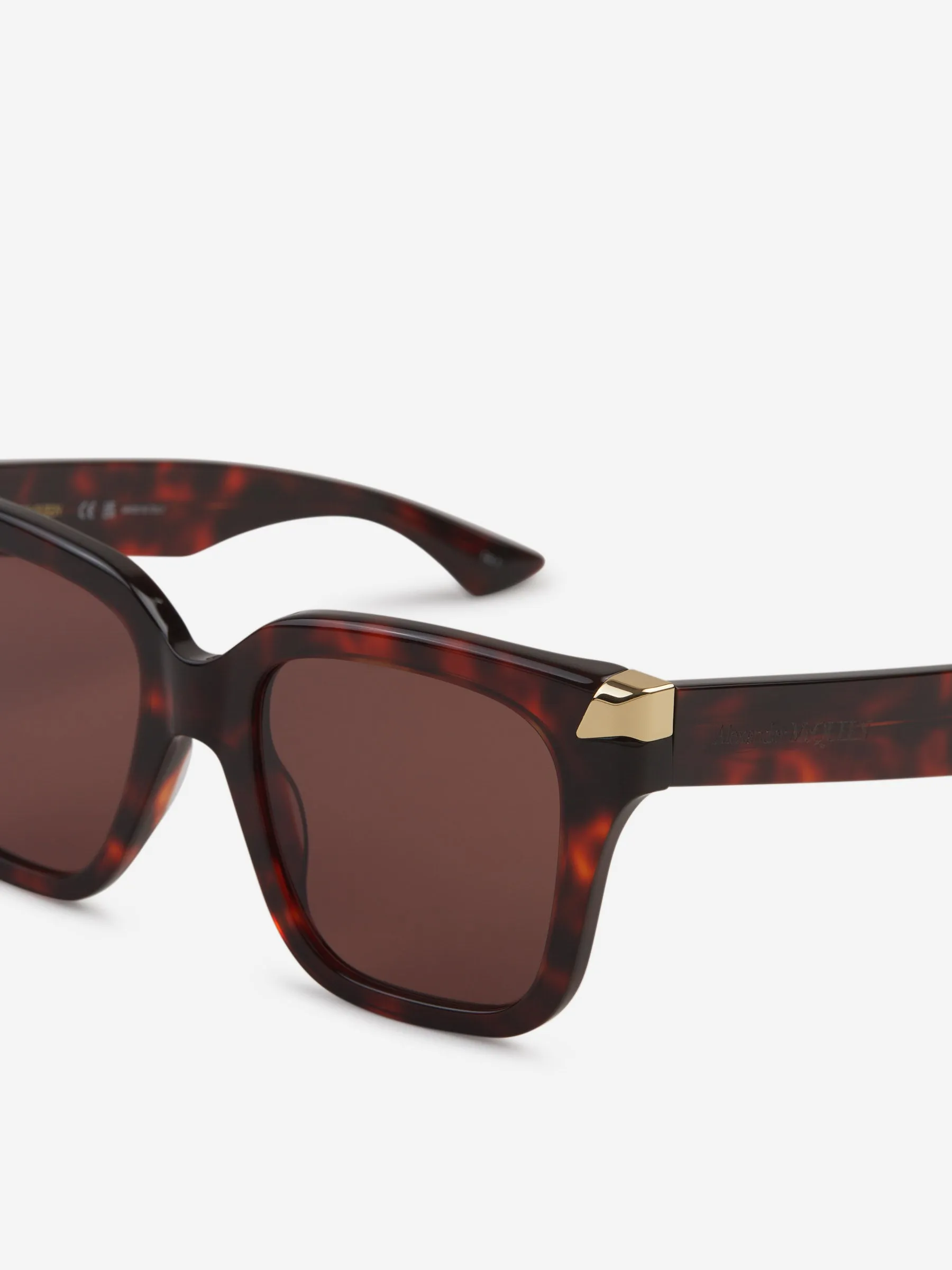 Alexander McQueen Rectangular Sunglasses 