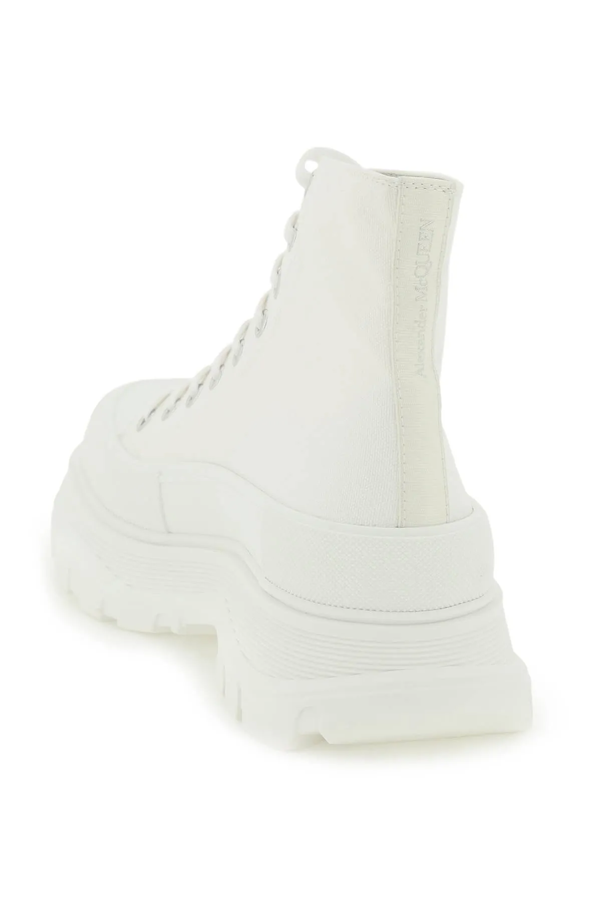 Alexander mcqueen 'tread slick' boots 705659 W4MV2 WHITE WHITE