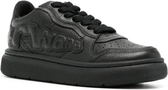 Alexander Wang Puff logo-embossed sneakers Black