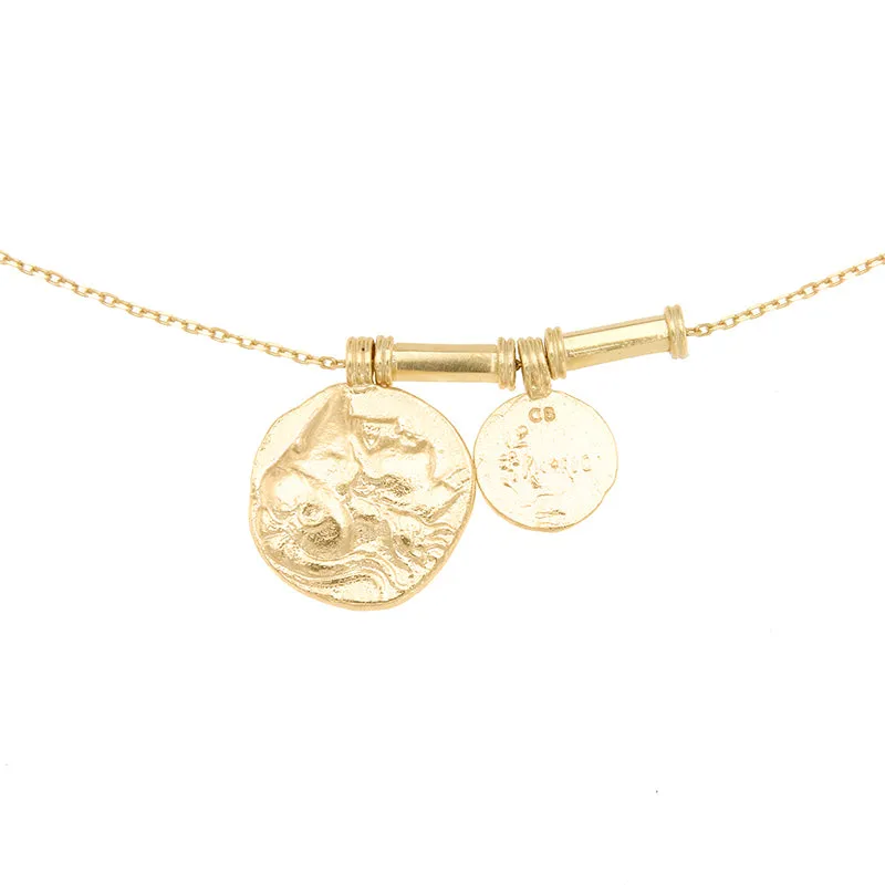 Angelus Necklace - 18K Gold Plated