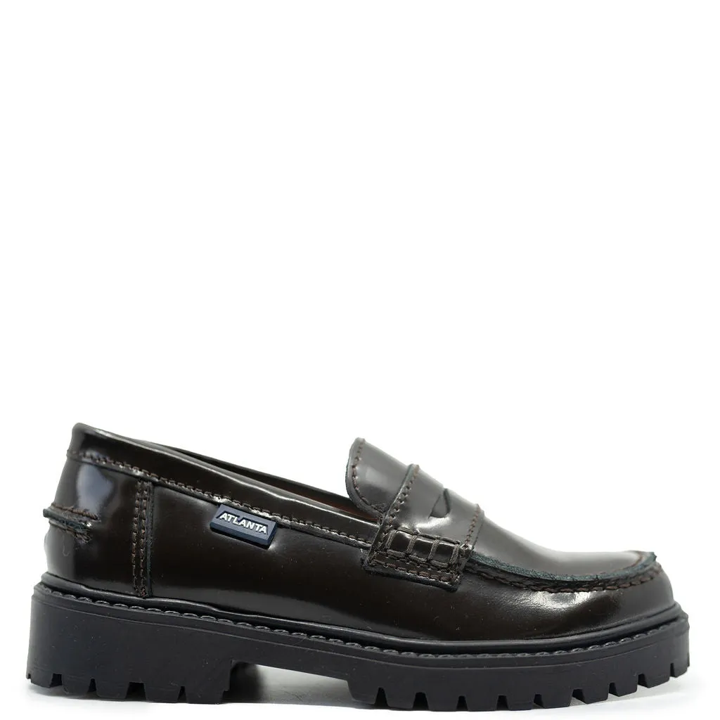 Atlanta Mocassin Mocha Florentic Chunky Loafer