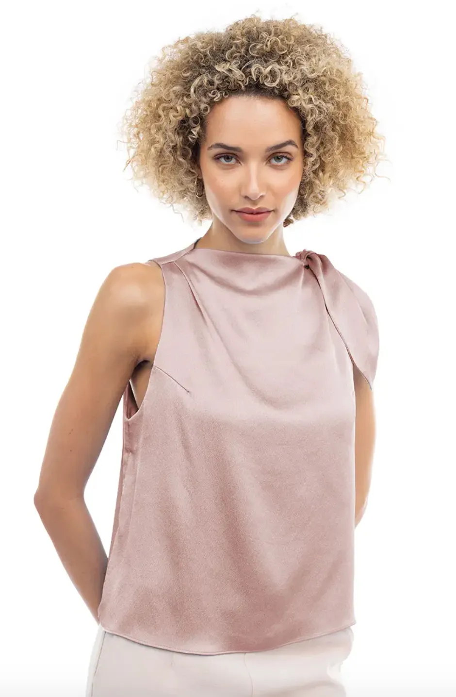 Audrey Blouse | Mauve