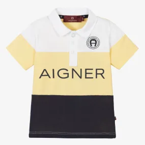 Baby Boys Yellow Polo Shirt