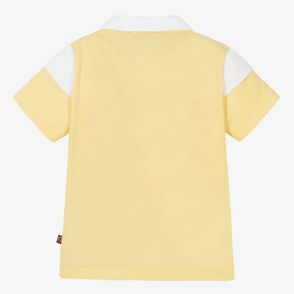 Baby Boys Yellow Polo Shirt